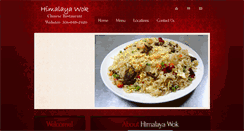 Desktop Screenshot of himalayawok.com